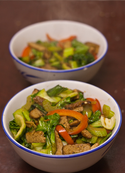 Tempe and Ginger Stirfry
